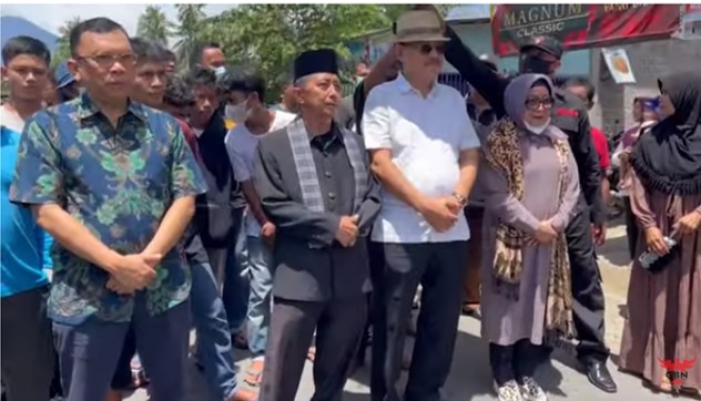 Kunjungan Erros Djarot ke Nagari Koto Baru Kec. Luhak Nan Duo Kab. Pasaman Barat Sumatera Barat
