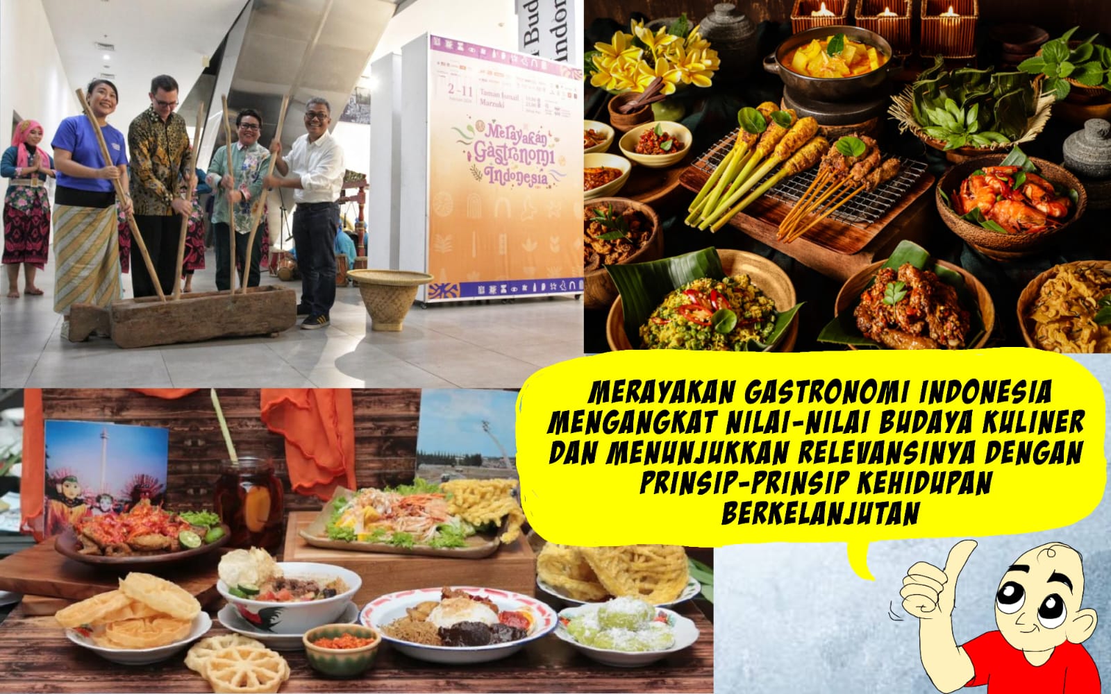 Merayakan Gastronomi Indonesia