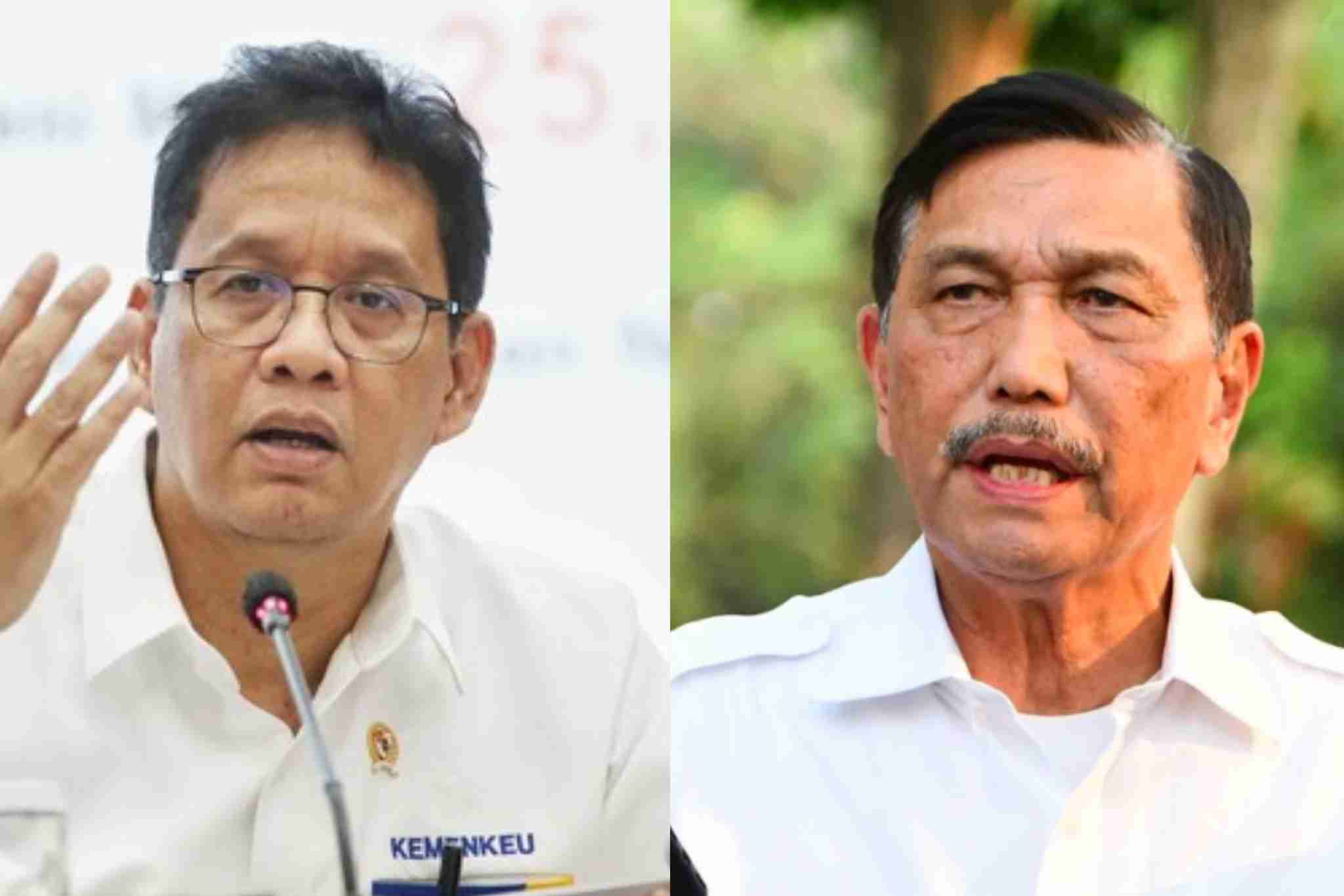 Lagi, Purbaya Tolak Permintaan Luhut Gunakan Uang Negara